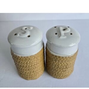 Holt Howard Salt and Pepper Shakers Rope Japan